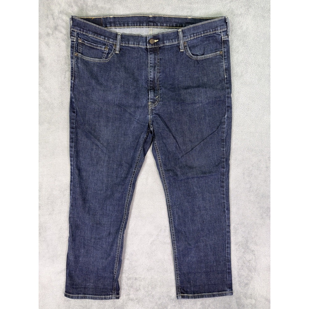Levis 541 Jeans Mens 42x30 Blue Straight Athletic Dark Wash Denim Mid‎ Rise